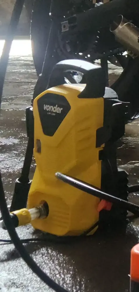Foto enviada pelo cliente: lavadora Vonder LAV 1300 em uso